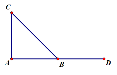 Cho tam giác ABC vuông tại A và AB = AC = a. Tính  vecto AB. vecto BC (ảnh 1)