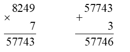 Thực hiện các phép chia sau rồi dùng phép nhân để thử lại: 79 184 : 7  57 746 : 3 (ảnh 4)