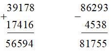 Đặt tính rồi tính: (ảnh 2)