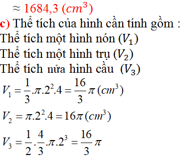 Giải bài 43 trang 130 SGK Toán 9 Tập 2 | Giải toán lớp 9