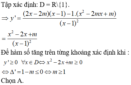 Bài tập trắc nghiệm Giải tích 12 | Câu hỏi trắc nghiệm Giải tích 12