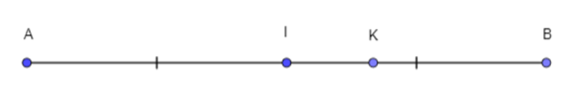 Cho hai điểm phân biệt A và B. a) Hãy xác định điểm K sao cho (ảnh 2)