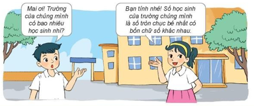 Em hãy cùng Nam tìm xem trường của Nam có bao nhiêu học sinh. (ảnh 1)