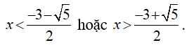 Bất phương trình |(x^2 - 3x + 1)/(x^2 + x + 1)| < 3 có nghiệm là (ảnh 5)