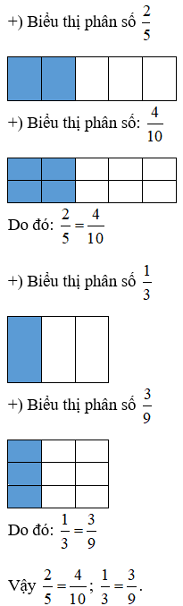 Toán lớp 6 Bài 23: Mở rộng phân số. Phân số bằng nhau | Hay nhất Giải Toán 6 Kết nối tri thức