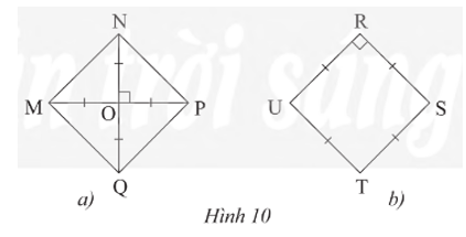 Tìm hình vuông trong hai hình sau:  (ảnh 1)