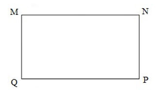 . Điền số thích hợp vào ô trống:  Hình chữ nhật MNPQ có   cặp cạnh vuông góc với nhau. (ảnh 1)