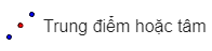 a) Dùng  trong công cụ   để kiểm tra trung điểm AC và BD có trùng nhau không. (ảnh 1)