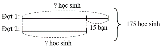 Khối lớp Bốn tổ chức hai đợt cho 175 học sinh đi tham quan các làng nghề truyền thống, đợt thứ nhất nhiều hơn đợt thứ hai 15 bạn.  (ảnh 1)