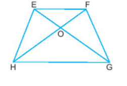 Quan sát hình thang cân EFGH, đoạn EG bằng đoạn:  A. EH  B. HF  C. EF  D. HG (ảnh 2)