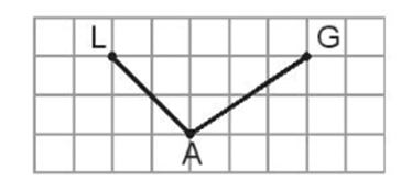 Vẽ góc tù (theo mẫu). (ảnh 1)