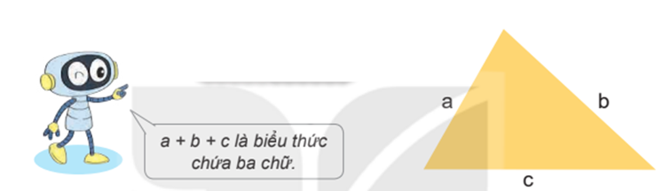 Tính chu vi hình tam giác, biết: a = 62 cm, b = 75 cm, c = 81 cm (ảnh 1)