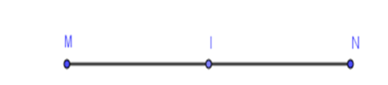 Cho I là trung điểm của đoạn thẳng MN. Biết NI = 8cm. Khi đó, độ dài của đoạn thẳng MN bằng (ảnh 1)
