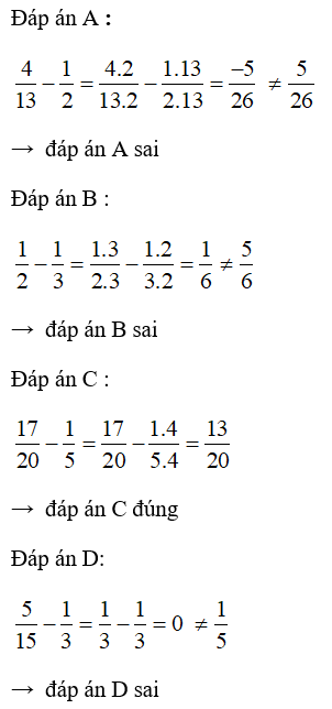 Trắc nghiệm Chương 3 phần Số học Toán 6 - Bài tập Toán lớp 6 chọn lọc có đáp án, lời giải chi tiết