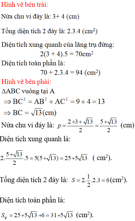 Giải bài 23 trang 111 SGK Toán 8 Tập 2 | Giải toán lớp 8