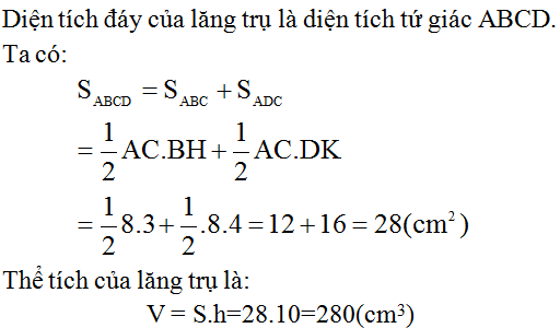 Giải bài 35 trang 116 SGK Toán 8 Tập 2 | Giải toán lớp 8