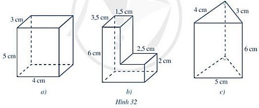 Bài 3 trang 86 Sách giáo khoa Toán lớp 7 Tập 1: Cho các hình 32a, 32b, 32c:  (ảnh 1)