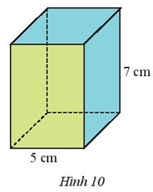 Tạo lập lăng trụ đứng tứ giác có đáy là hình thoi cạnh 5 cm và chiều cao 7 cm (ảnh 1)