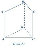 Hoạt động 2 trang 82 Sách giáo khoa Toán lớp 7 Tập 1: Quan sát lăng trụ đứng tam  (ảnh 1)