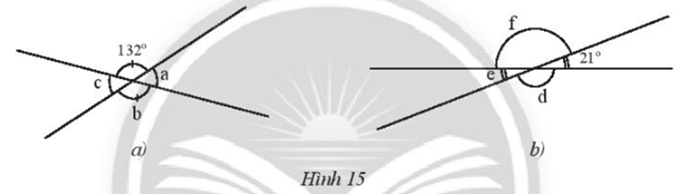 Tìm số đo các góc còn lại trong mỗi hình sau. (ảnh 1)