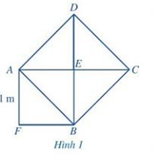 Bài 5 trang 35 Sách giáo khoa Toán lớp 7 Tập 1: Quan sát Hình 1, ở đó hình vuông  (ảnh 1)