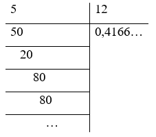 Viết các phân số sau dưới dạng số thập phân: a) 5/16; -7/50 (ảnh 8)