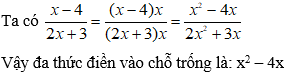 Cách tìm đa thức A để hai phân thức bằng nhau cực hay, có đáp án | Toán lớp 8