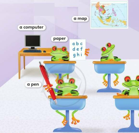 Tiếng Anh lớp 3 Unit 1: My Classroom | Cánh diều (ảnh 1)