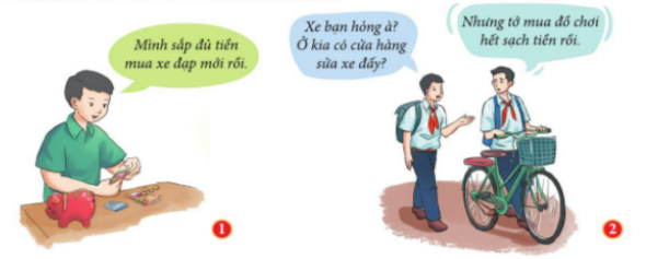 GDCD 7 Bài 6: Quản lí tiền | Cánh diều (ảnh 1)