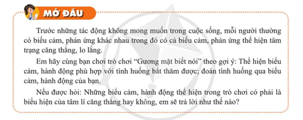 GDCD 7 Bài 7: Ứng phó với tâm lí căng thẳng | Cánh diều (ảnh 1)