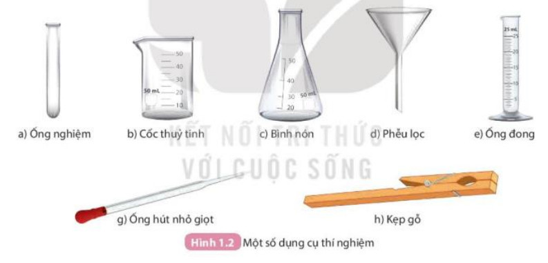 Lý thuyết KHTN 8 Bài 1 (Kết nối tri thức): Sử dụng một số hóa chất, thiết bị cơ bản trong phòng thí nghiệm (ảnh 1)