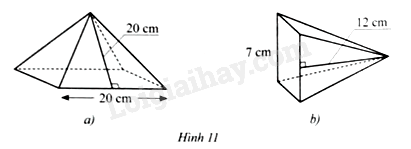 Sách bài tập Toán 8 Bài 2 (Cánh diều): Hình chóp tứ giác đều (ảnh 2)