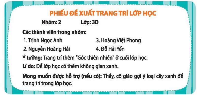 Hoạt động trải nghiệm lớp 3 Tuần 3 trang 11, 12, 13 | Giải HĐTN lớp 3 Chân trời sáng tạo (ảnh 1)