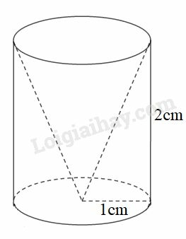 SBT Toán 9 Bài 2: Hình nón. Hình nón cụt. Diện tích xung quanh và thể tích của hình nón, hình nón cụt | Giải SBT Toán lớp 9 (ảnh 11)