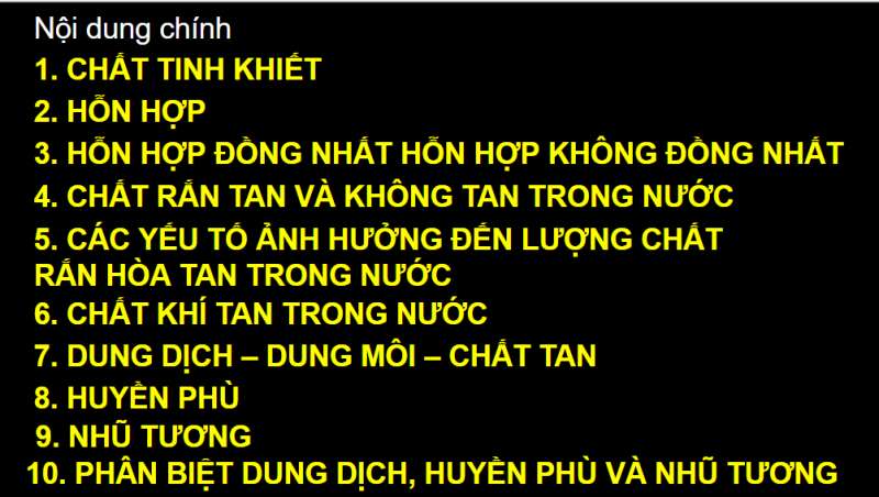 Bài giảng điện tử Chất tinh khiết – Hỗn hợp | Giáo án PPT KHTN 6 Chân trời sáng tạo (ảnh 2)