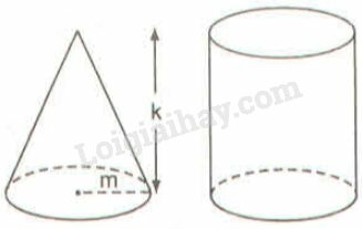 SBT Toán 9 Bài 2: Hình nón. Hình nón cụt. Diện tích xung quanh và thể tích của hình nón, hình nón cụt | Giải SBT Toán lớp 9 (ảnh 13)