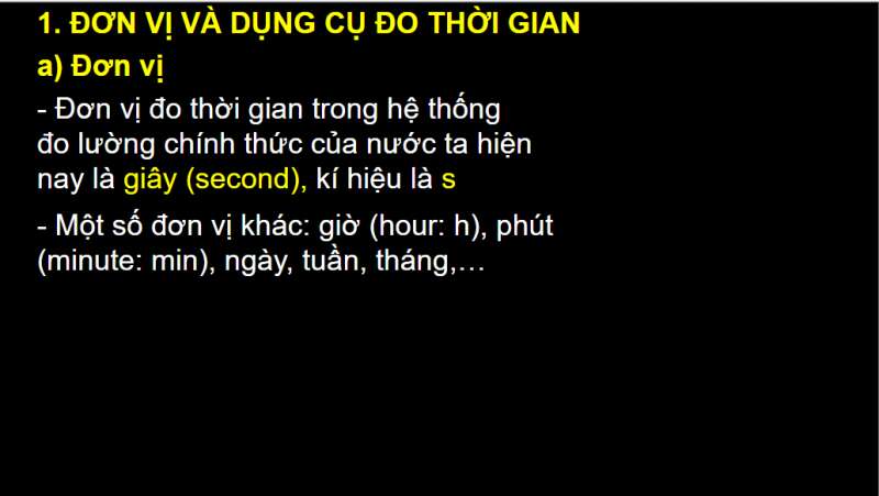 Bài giảng điện tử Đo thời gian | Giáo án PPT KHTN 6 Chân trời sáng tạo (ảnh 6)