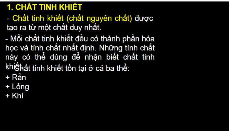 Bài giảng điện tử Chất tinh khiết – Hỗn hợp | Giáo án PPT KHTN 6 Chân trời sáng tạo (ảnh 4)