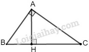 SBT Toán 9 Bài 1: Một số hệ thức về cạnh và đường cao trong tam giác vuông | Giải SBT Toán lớp 9 (ảnh 2)