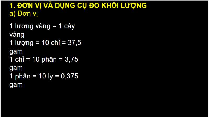 Bài giảng điện tử Đo khối lượng | Giáo án PPT KHTN 6 Chân trời sáng tạo (ảnh 5)