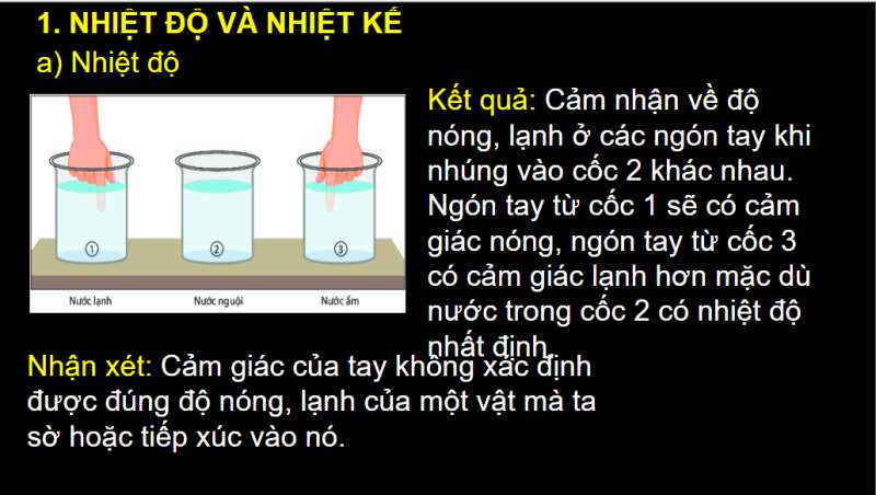 Bài giảng điện tử Thang nhiệt độ Celsius. Đo nhiệt độ | Giáo án PPT KHTN 6 Chân trời sáng tạo (ảnh 5)