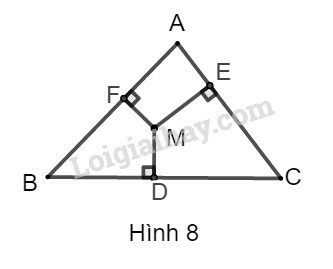 SBT Toán 9 Bài 1: Một số hệ thức về cạnh và đường cao trong tam giác vuông | Giải SBT Toán lớp 9 (ảnh 5)