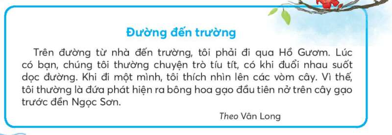 Chiếc nhãn vở đặc biệt trang 10, 11 Tiếng Việt lớp 3 Tập 1 | Chân trời sáng tạo (ảnh 1)