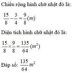 Bài tập Ôn tập Phép nhân và phép chia hai phân số Toán lớp 5 có lời giải