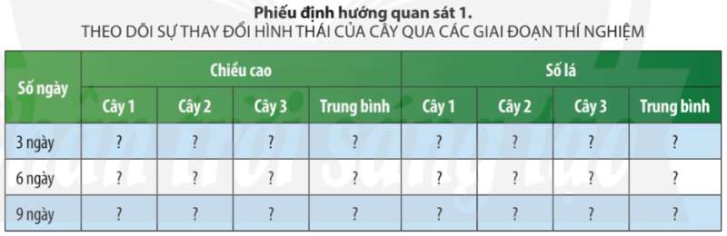 Khoa học tự nhiên 7 Bài 36: Thực hành chứng minh sinh trưởng và phát triển ở thực vật, động vật | KHTN 7 Chân trời sáng tạo (ảnh 1)