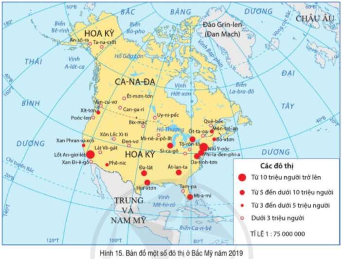 Địa lí 7 Bài 15: Đặc điểm dân cư, xã hội Bắc Mỹ | Cánh diều (ảnh 2)