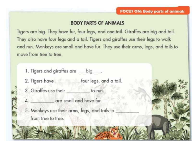 Giải SGK Tiếng Anh lớp 4 Unit 1: Animals | iLearn Smart Start (ảnh 34)