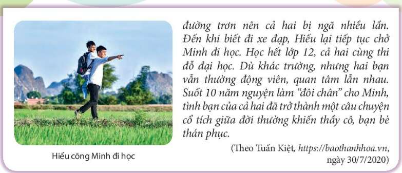 GDCD 7 Bài 2. Quan tâm, cảm thông và chia sẻ | Chân trời sáng tạo (ảnh 3)