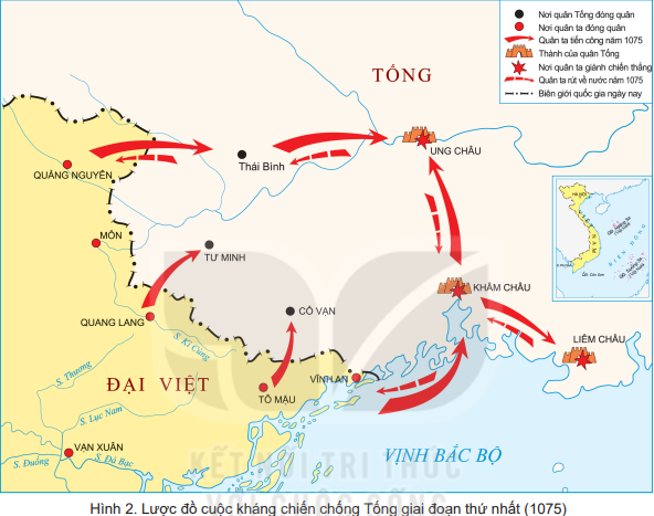 Lịch Sử 7 Bài 12: Cuộc kháng chiến chống quân xâm lược Tống (1072-1077) | Kết nối tri thức (ảnh 3)