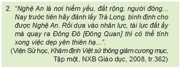 Lịch Sử 7 Bài 16: Khởi nghĩa Lam Sơn (1418-1427) | Kết nối tri thức (ảnh 3)